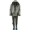 Téli meleg vadász kabát khaki színben 4XL - es 