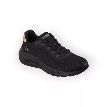   Skechers Bobs Squad Waves-Current Look női félcipő - fekete