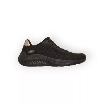   Skechers Bobs Squad Waves-Current Look női félcipő - fekete