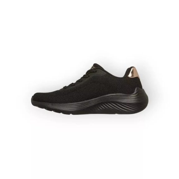 Skechers Bobs Squad Waves-Current Look női félcipő - fekete