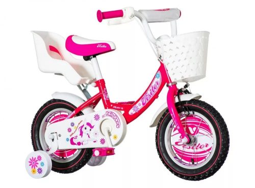KPC Pony 12 pónis gyerek kerékpár rózsaszín