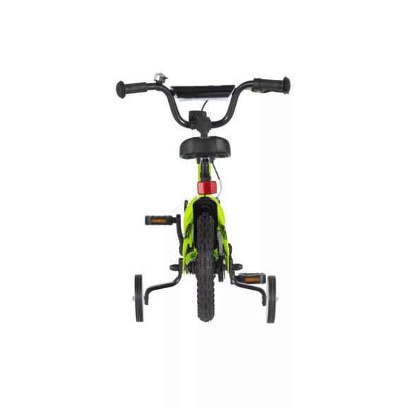 KPC FluoBike Raptor dínos VILÁGÍTÓS 12 neonzöld fluoreszkáló gyermek kerékpár