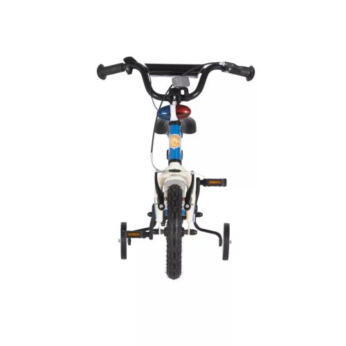 KPC FluoBike Police szirénás VILÁGÍTÓS 12 kék fluoreszkáló gyermek kerékpár