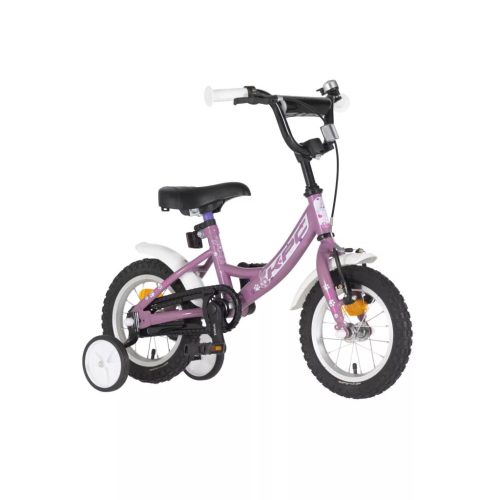 KPC FluoBike Rabbit nyuszis VILÁGÍTÓS 12 lila fluoreszkáló gyermek kerékpár