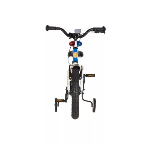 KPC FluoBike Police szirénás VILÁGÍTÓS 16 kék fluoreszkáló gyermek kerékpár