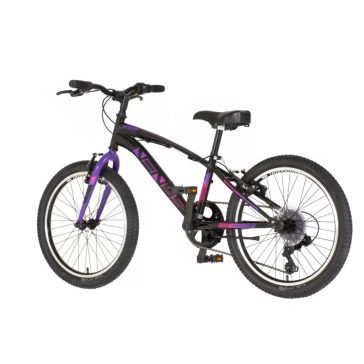 Venssini Arcadia 20" gyerek kerékpár Fekete-Lila