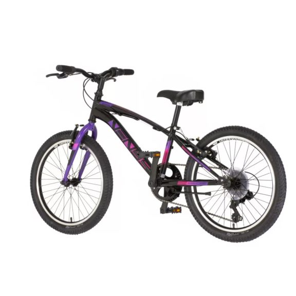 Venssini Arcadia 20" gyerek kerékpár Fekete-Lila
