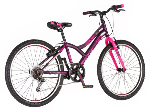 Explorer Pulse 24 gyerek kerékpár Lila