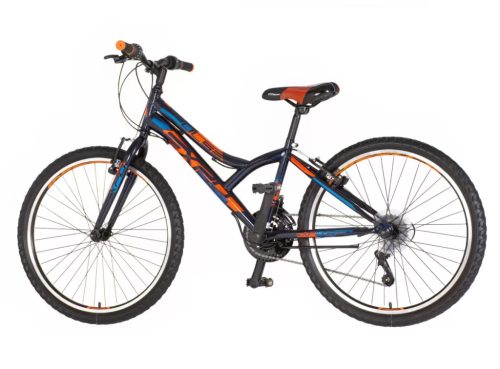 Explorer Pulse 24 gyerek kerékpár Fekete-Narancs