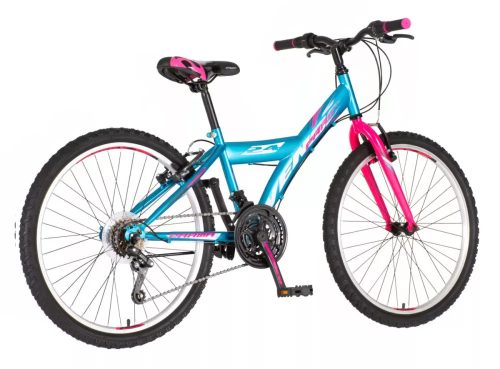 Venssini Parma 24 gyerek kerékpár Türkiz-Pink