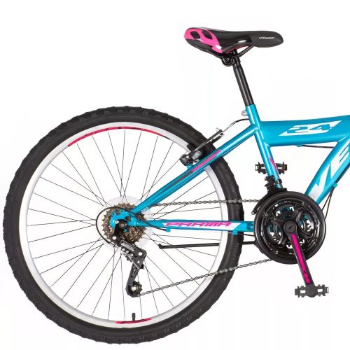 Venssini Parma 24 gyerek kerékpár Türkiz-Pink