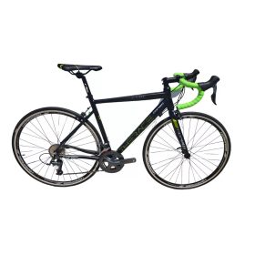   Corelli The Race CR2000 könnyűvázas országúti kerékpár 52 cm Fekete-Zöld