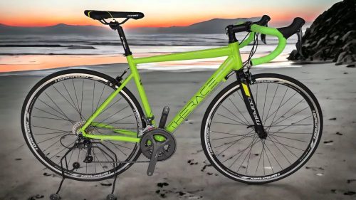 Corelli The Race CR2000 könnyűvázas országúti kerékpár 52 cm Zöld