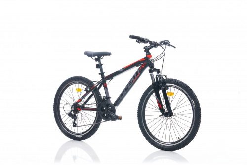 Corelli Felix 3.2 24 MTB gyerek könnyűvázas kerékpár Fekete-Piros