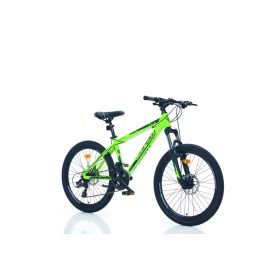   Corelli Via 2.3 24" gyerek MTB könnyűvázas kerékpár Zöld