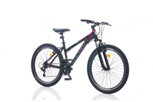 Corelli Swing 3.0 női MTB könnyűvázas kerékpár 16" Fekete-Pink