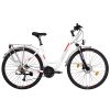 Koliken blacktour női 19" trekking kerékpár fehér