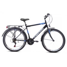   Capriolo Metropolis 19" Férfi városi kerékpár Fekete