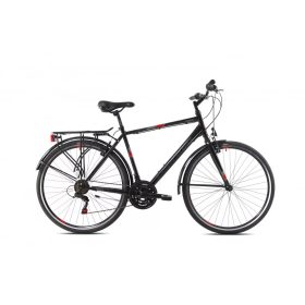   Capriolo Sunrise Man férfi trekking kerékpár fekete 22"