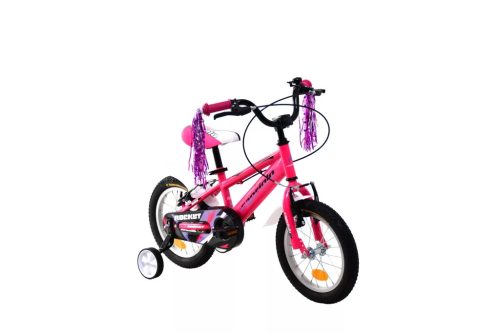 Capriolo Rocket 14" hátra tekerhető gyerek kerékpár Pink