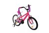 Capriolo Rocket 18" hátra tekerhető gyerek kerékpár Pink