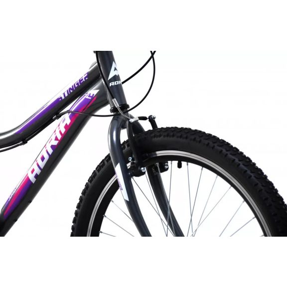 Adria Stinger 24" gyerek kerékpár Grafit-Lila