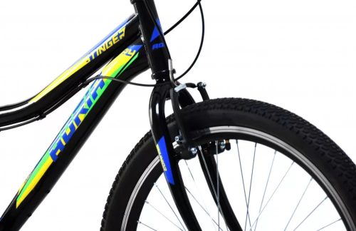 Adria Stinger 24" gyerek kerékpár Fekete-Zöld