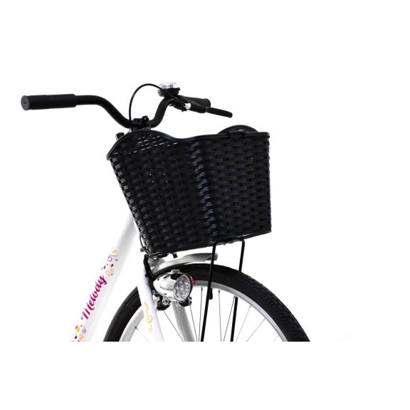 Adria Melody női városi 1 sebességes 26" kerékpár Fehér