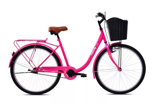 Adria Melody női városi 1 sebességes 26" kerékpár Pink