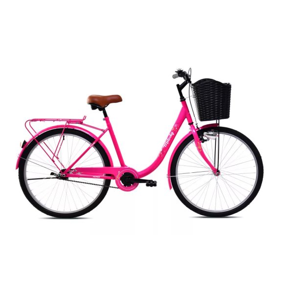 Adria Melody női városi 1 sebességes 26" kerékpár Pink