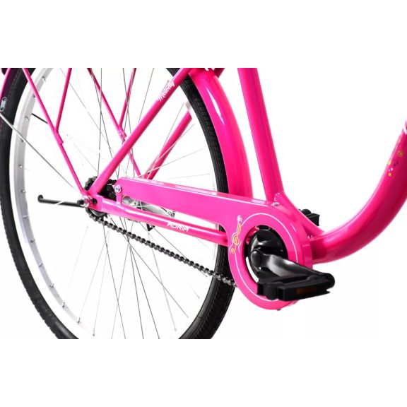 Adria Melody női városi 1 sebességes 26" kerékpár Pink