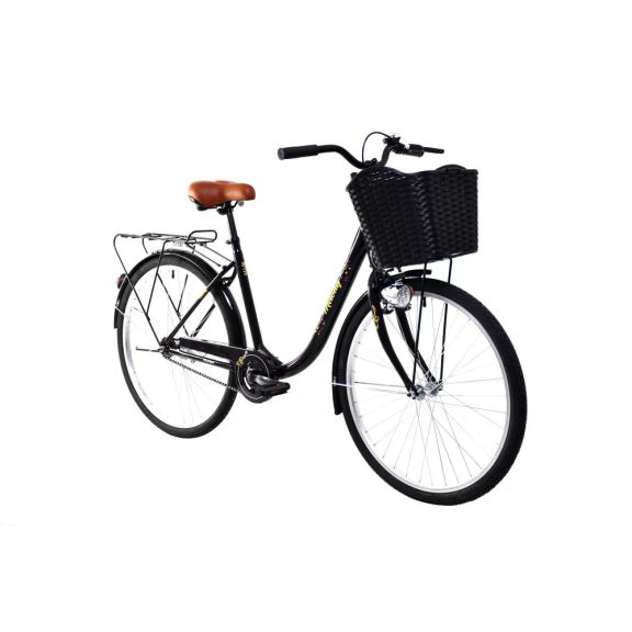 Adria Melody női városi 1 sebességes 26" kerékpár Fekete