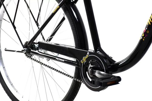 Adria Melody női városi 1 sebességes 26" kerékpár Fekete