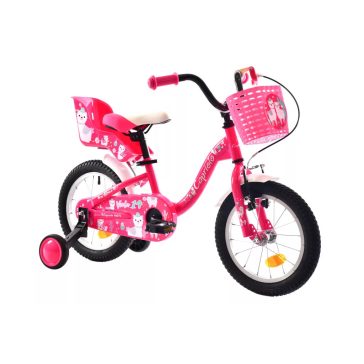 Capriolo Viola 14" alpakás gyerek kerékpár Pink