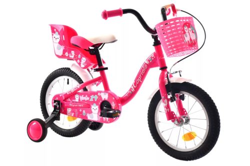 Capriolo Viola 14" alpakás gyerek kerékpár Pink
