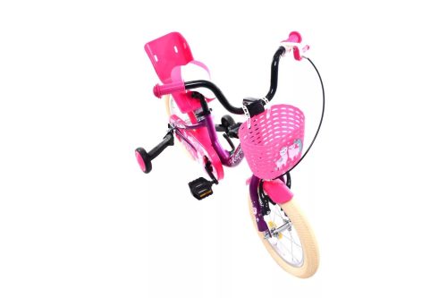 Capriolo Viola 14" alpakás gyerek kerékpár Lila