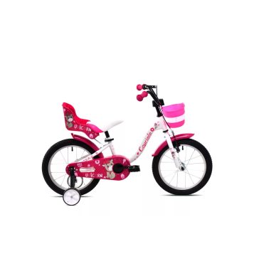 Capriolo Viola 16" gyerek kerékpár Fehér-Pink