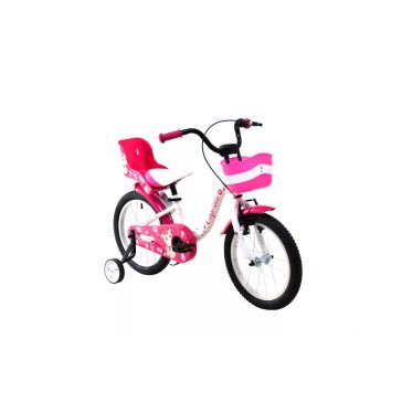 Capriolo Viola 16" gyerek kerékpár Fehér-Pink
