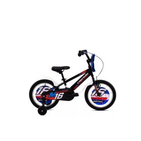 Capriolo Mustang 16" gyerek kerékpár Fekete-Piros