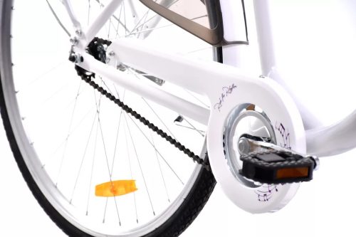 Adria Melody női városi 1 sebességes 28" kerékpár Fehér