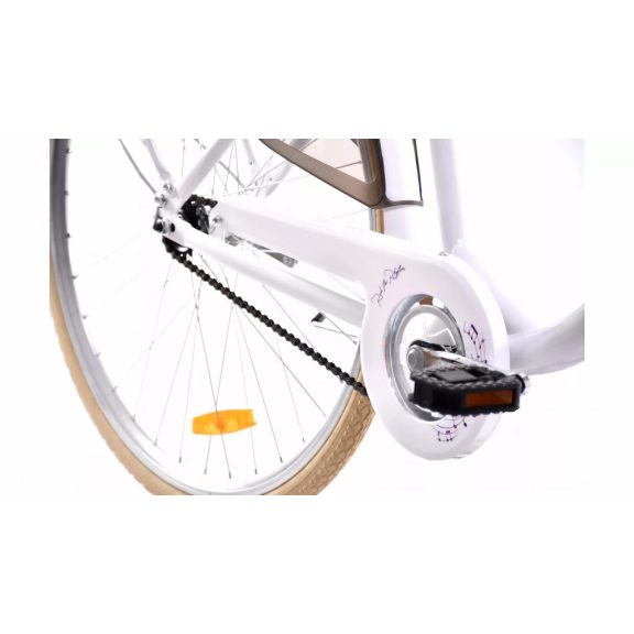 Adria Melody női városi 1 sebességes 28" kerékpár Fehér