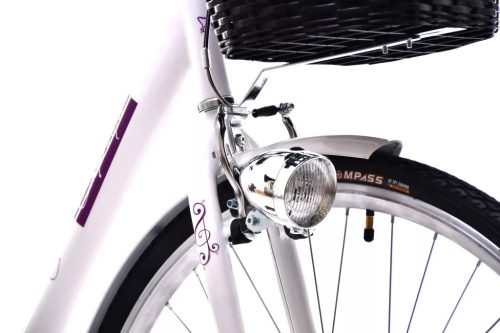 Adria Melody női városi 1 sebességes 28" kerékpár Fehér