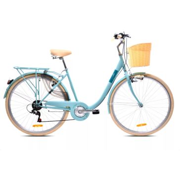   Adria Melody női városi 7 sebességes 28" kerékpár Türkiz