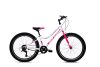 Capriolo Diavolo 400 24" férfi MTB kerékpár Fehér-Pink 2025