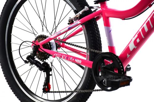 Capriolo Diavolo 400 24" MTB kerékpár Pink-Lila 