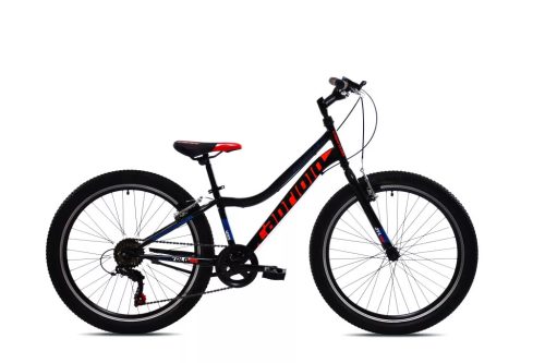 Capriolo Diavolo 400 24" férfi MTB kerékpár Fekete-Piros 2025