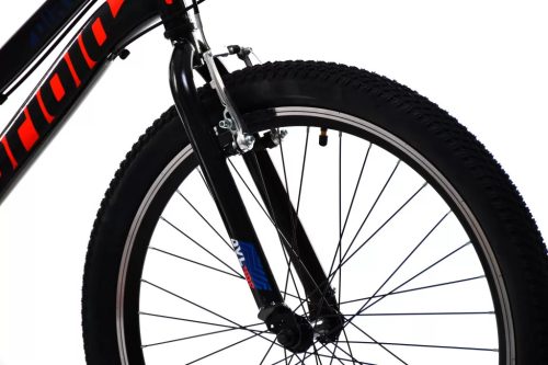 Capriolo Diavolo 400 24" MTB kerékpár Fekete-Piros 