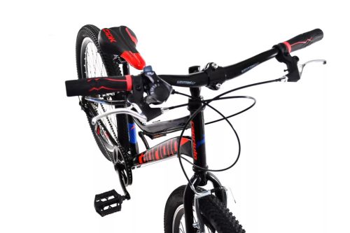Capriolo Diavolo 400 24" MTB kerékpár Fekete-Piros 