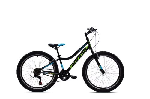 Capriolo Diavolo 400 24" férfi MTB kerékpár Fekete-Zöld 2025