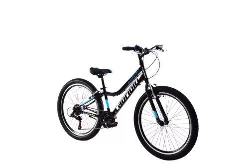 Capriolo Diavolo 400 24" kerékpár Fekete-Kék 